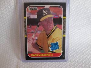 1987 Donruss Mark McGwire Rookie Ca...