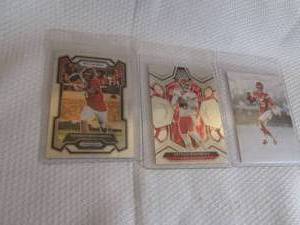 lot 7 image: 2024 Prizm & Mosaic Patrick Mahomes...