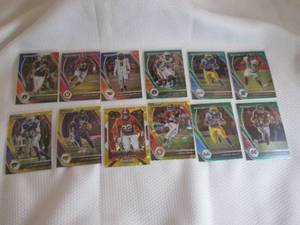 lot 8 image: 2021 Prizm Draft Picks Football Gol...