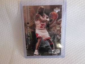 lot 11 image: 1999 Upper Deck Michael Jordan Blac...