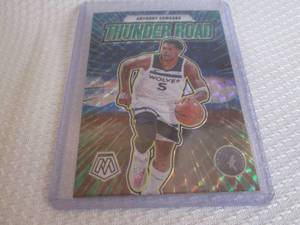 lot 12 image: 2024-25 Mosaic  Anthony Edwards Blu...