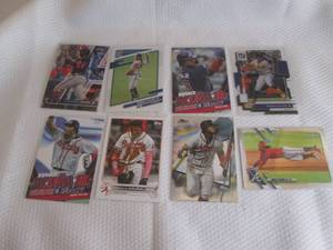 lot 36 image: Assorted Ronald Acuna JR Cards...