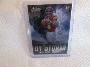 lot 40 image: 2024 Absolute Jayden Daniels Rookie...