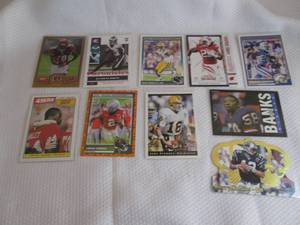 lot 43 image: Assorted Football Rookie Cards...