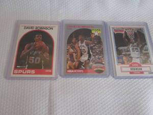lot 46 image: David Robinson Rookie Cards...