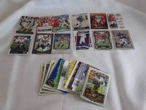 lot 64 image: 55 Assorted Football Cards...