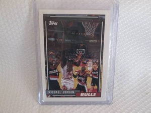 lot 69 image: 1992 Topps Michael Jordan Card...
