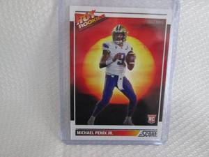 lot 77 image: 2024 Score Michael Penix JR Rookie ...