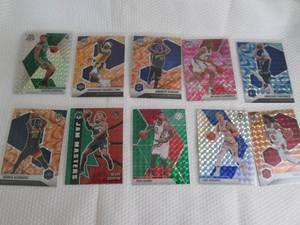 lot 87 image: 2020 Mosaic Rookie & Base Prizm Car...