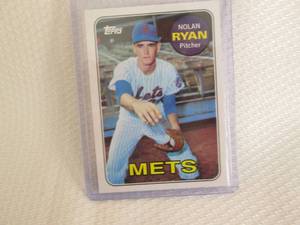 lot 99 image: 2010 Topps Nolan Ryan Card Mom Thre...