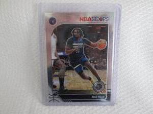 lot 103 image: 2019-20 Hoops Naz Reid Rookie Card...