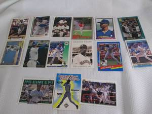 lot 110 image: Assorted Ken Griffey JR Cards...