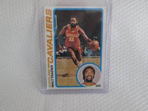 lot 133 image: 1978-79 Topps Walt Frazier Card...
