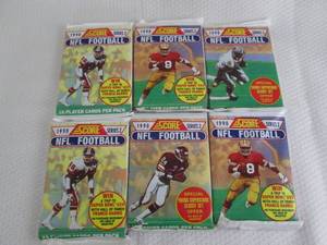 lot 134 image: 6-1990 Score Series 2 Football Pack...
