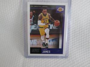 lot 145 image: 2020-21 Score LeBron Jamers Card...