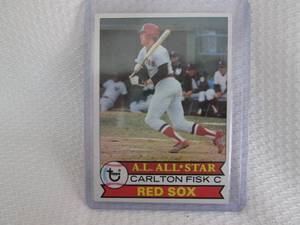 lot 152 image: 1979 Topps Carlton Fisk Card...