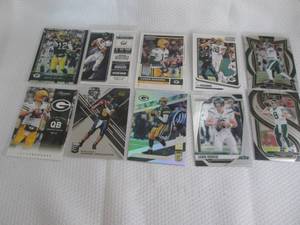 lot 158 image: Assorted Aaron Rodgers Cards...