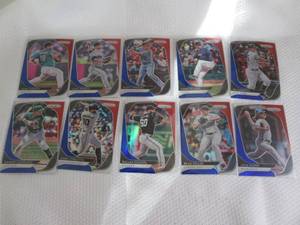lot 168 image: 2020 Prizm Red White & Blue Prizm C...