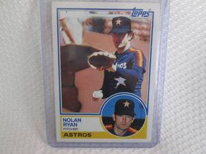 lot 178 image: 1983 Topps Nolan Ryan Card...