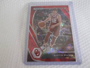 lot 192 image: 2021-22 Prizm Austin Reaves Red Pri...