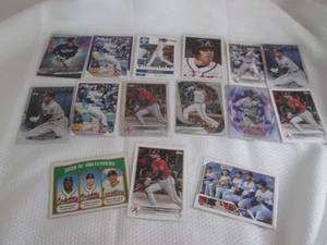 lot 195 image: Assorted Freddie Freeman Cards...