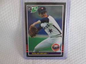 lot 211 image: 1985 Leaf Nolan Ryan Card...