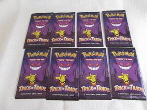lot 220 image: 8 Trick Or Trade Pokemon Packs...