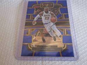 lot 282 image: 2023-24 Select Lebron James Card...