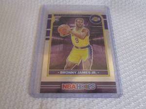 lot 284 image: 2024-25 Hoops Bronny James Rookie C...