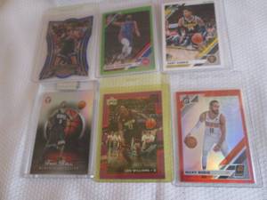 lot 295 image: Assorted Number Basketball Cards...