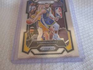 lot 297 image: 2023-24 Prizm Stephen Curry Card...
