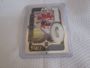 lot 301 image: 2024 Select Drake Maye Numbers Rook...