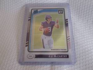 lot 305 image: 2024 Optic J.J Mccarthy Rookie Card...