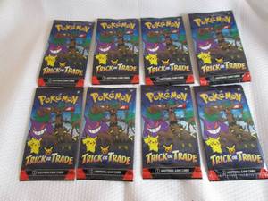 lot 306 image: 8 Trick Or Trade Pokemon Packs...