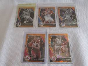 lot 317 image: 2021 Prizm Basketball Orange Prizm ...