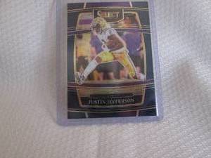 lot 320 image: 2022 Select Justin Jefferson Card...