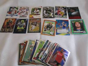 lot 322 image: 50 Football Rookie Cards...