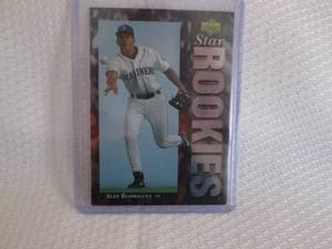 lot 324 image: 1994 Upper Deck Alex Rodriguez Rook...