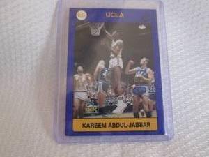lot 331 image: 1991 Kareem Abdul Jabbar Card...
