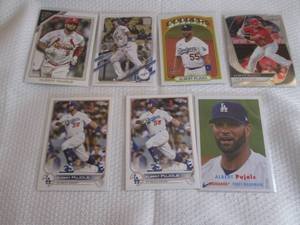 lot 342 image: Albert Pujols Cards...