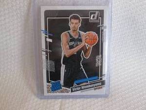 lot 345 image: 2023-24 Donruss Victor Wembanyama R...