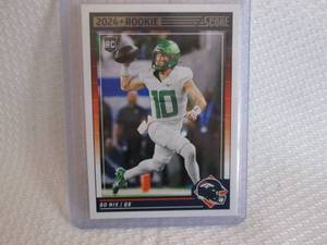 lot 351 image: 2024 Score Bo Nix Rookie Cards...
