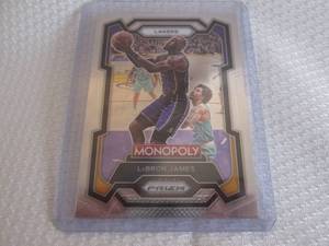 lot 375 image: 2023-24 Prizm Lebron James Monopoly...