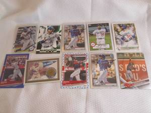 lot 387 image: Assorted Mookie Betts Cards...