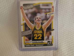 lot 390 image: 2024 Donruss Caitlin Clark Card...