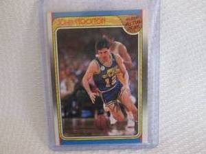 lot 408 image: 1988-89 Fleer John Stockton All Sta...