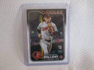 lot 417 image: 2024 Topps Jackson Holliday Rookie ...