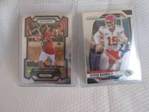 lot 421 image: 2024 Prizm Patrick Mahomes Cards...