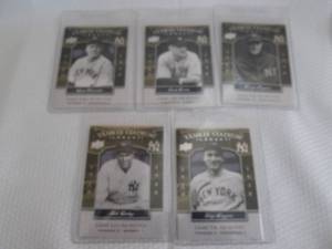 lot 436 image: 2008 Upper Deck Yankee Stadium Lega...