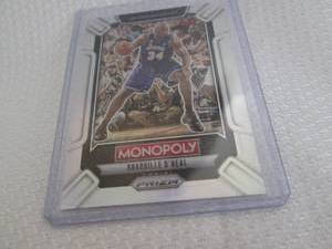 lot 443 image: 2024-25 Prizm Shaquille ONeal Monop...
